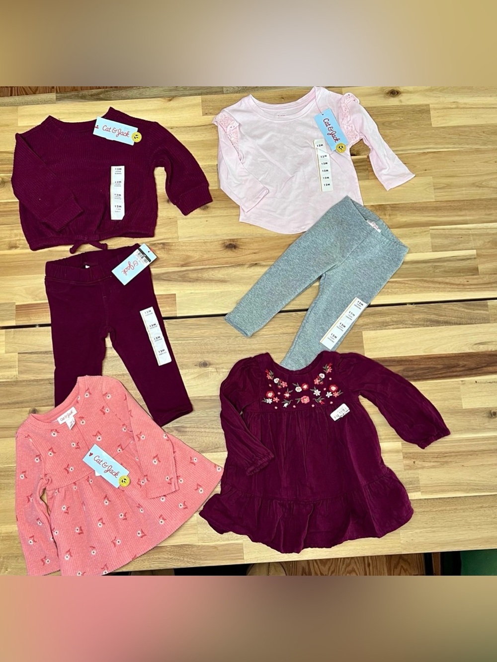 NWT Toddler girls’ clothes bundle 12M